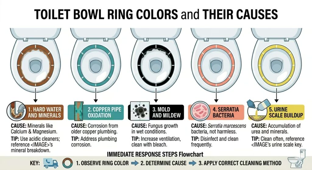 How to Get Rid of Toilet Bowl Ring: Every Color, Every Cause, Every Fix